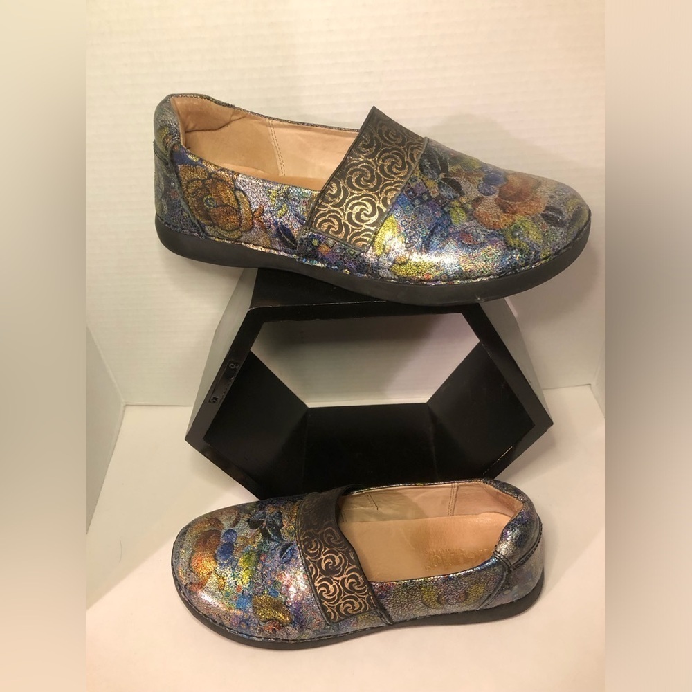 Alegria Colorful Women's Slip-On Shoes - Picture 7 of 16